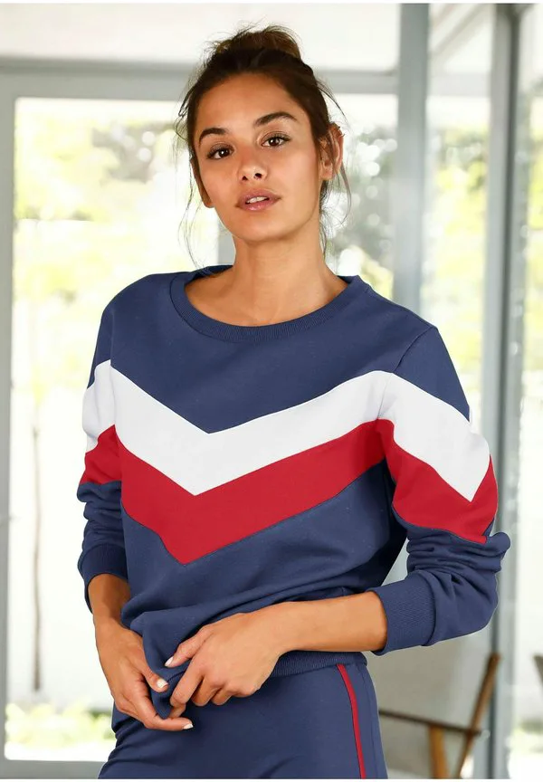 

Толстовка H.I.S, Marine-Rot-Weiß, Синий, Толстовка H.I.S, Marine-Rot-Weiß