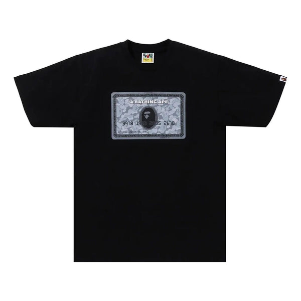 

Футболка card t-shirt A Bathing Ape, черный