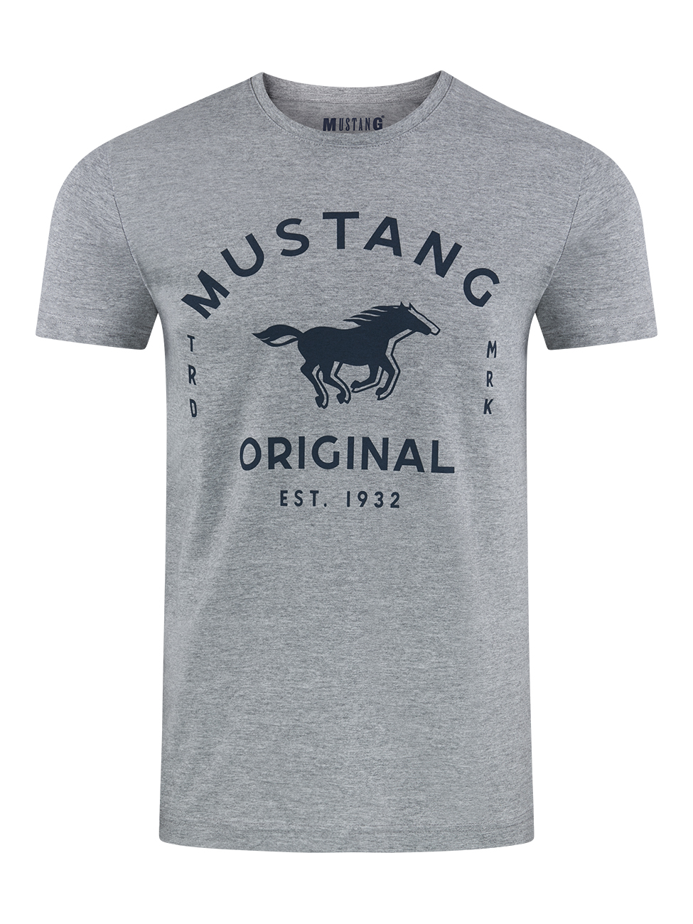 

Футболка Mustang Print Tee, серый