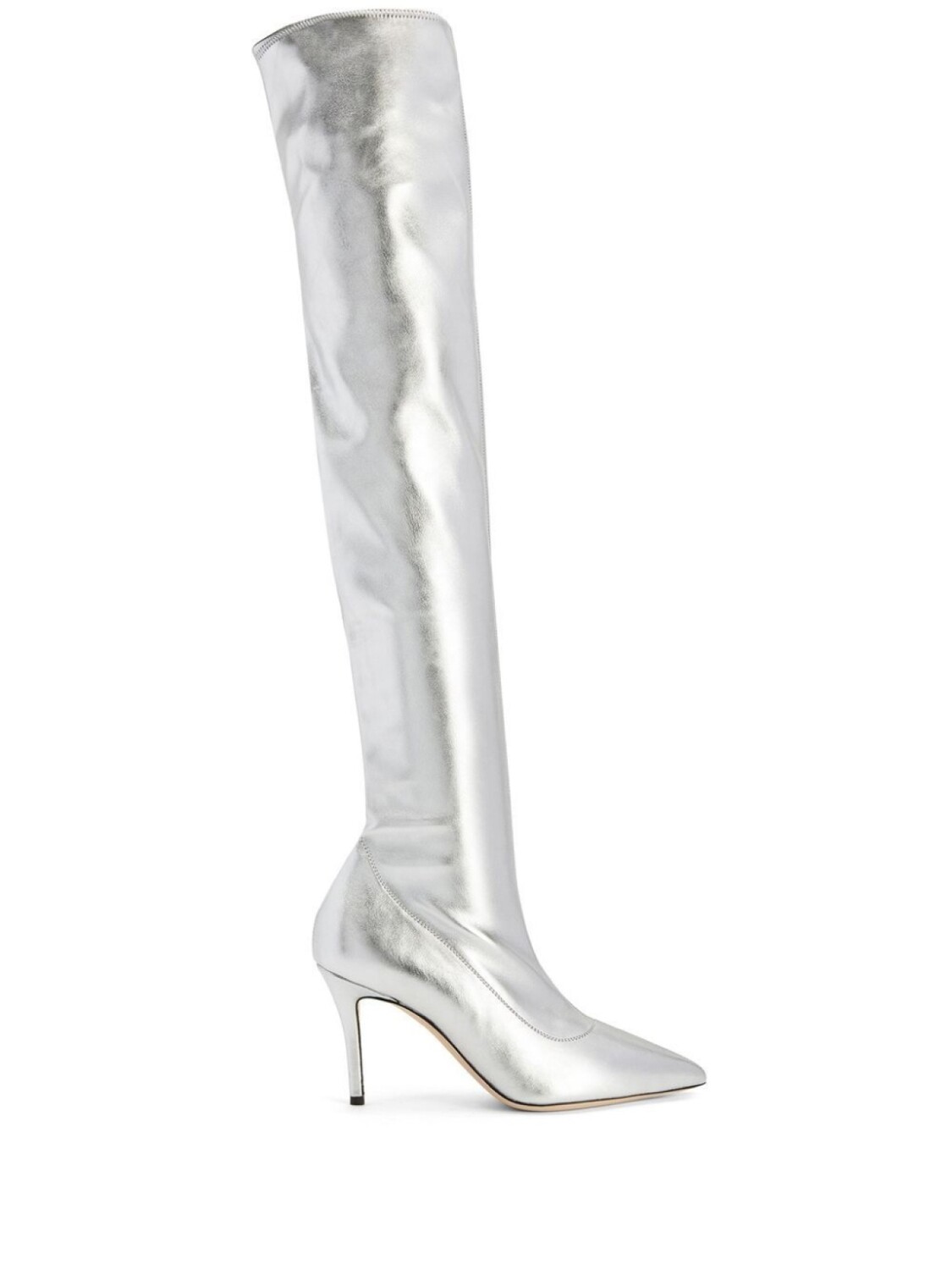 

Giuseppe Zanotti ботфорты Felicity 90, серебристый