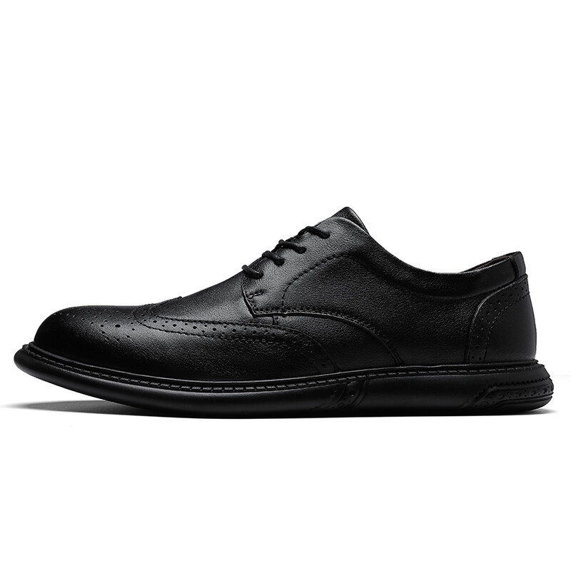 

Туфли мужские Men"s Casual Men Low-Top Izeizig, цвет Black Smooth Finish