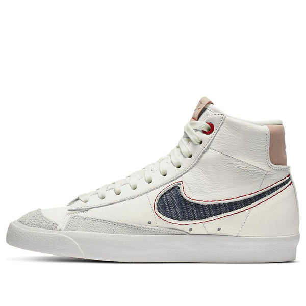 

Кроссовки denham x blazer mid Nike, белый