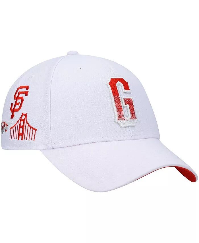 

Мужская белая регулируемая кепка San Francisco Giants City Connect MVP '47 Brand