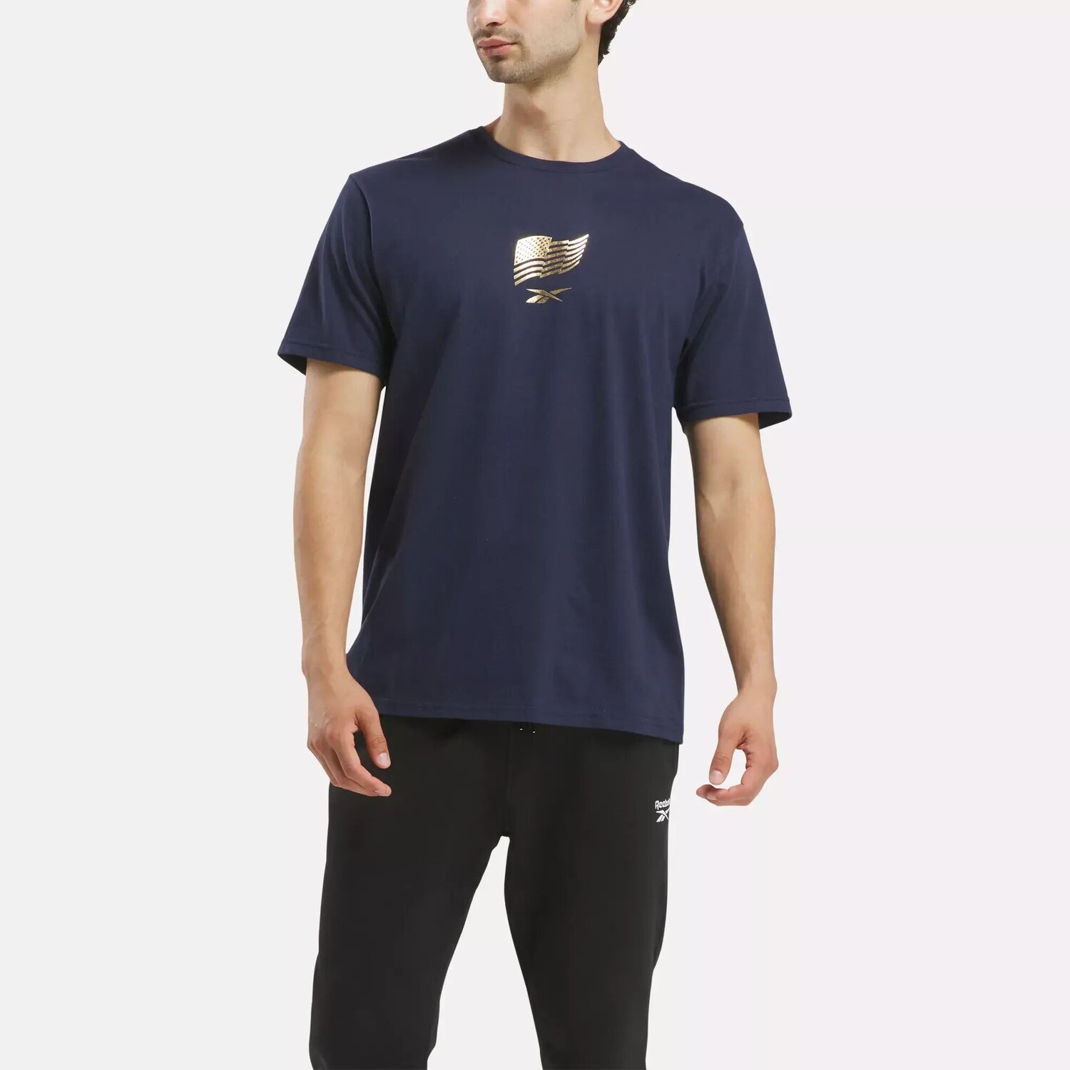 

Футболка «Состояние ума» с медалью Reebok, военно-морской