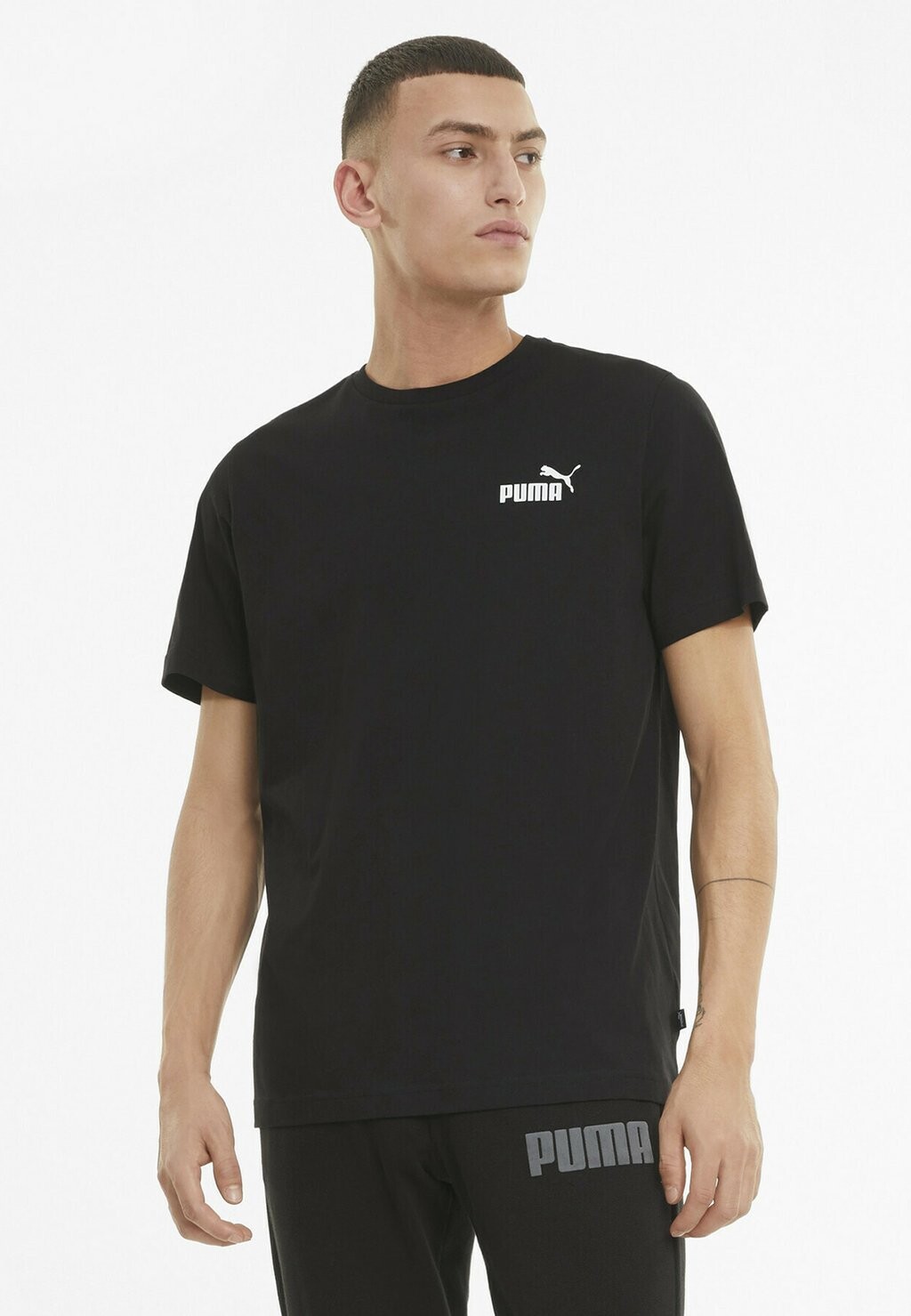 

Базовая футболка ESS SMALL LOGO TEE Puma, пестрый антрацит