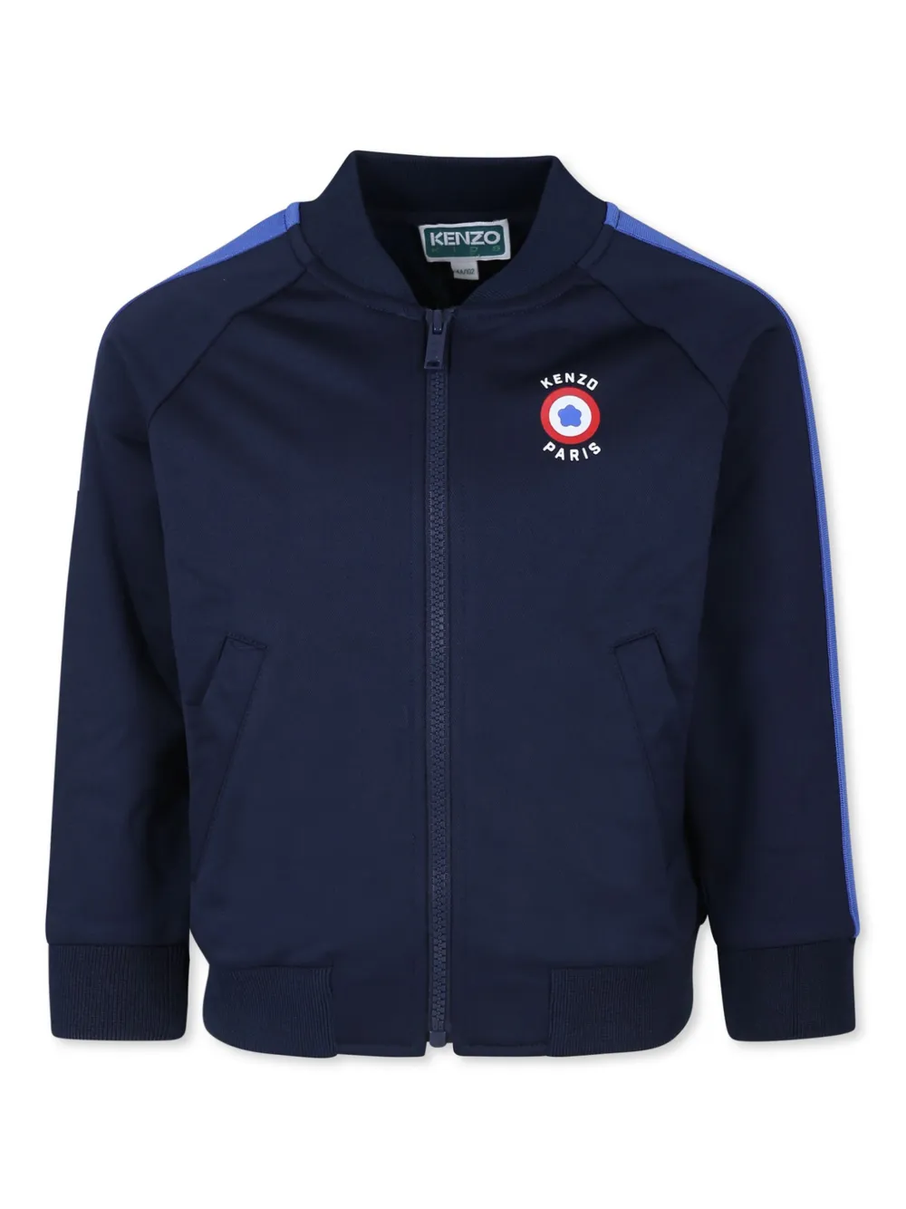 

Куртка Boke Flower на молнии Kenzo Kids, синий