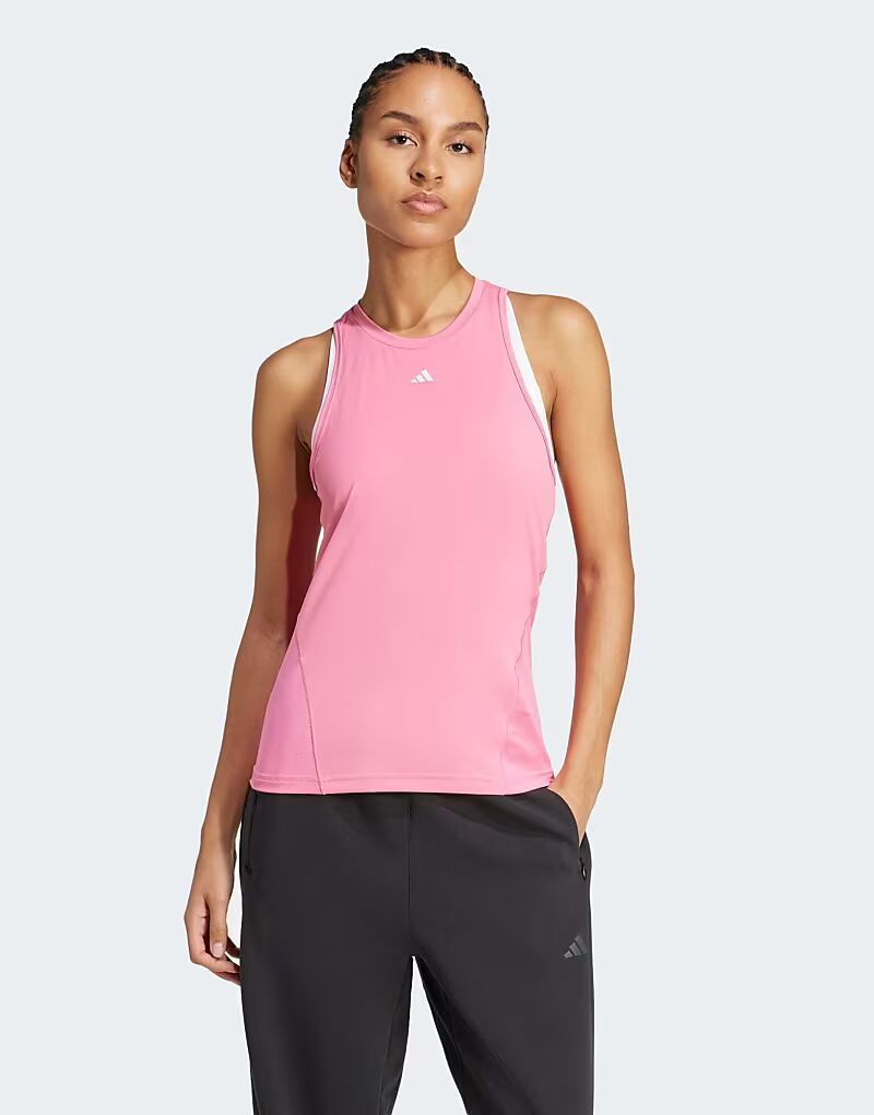 

Майка Adidas performance Designed for training в розовой расцветке