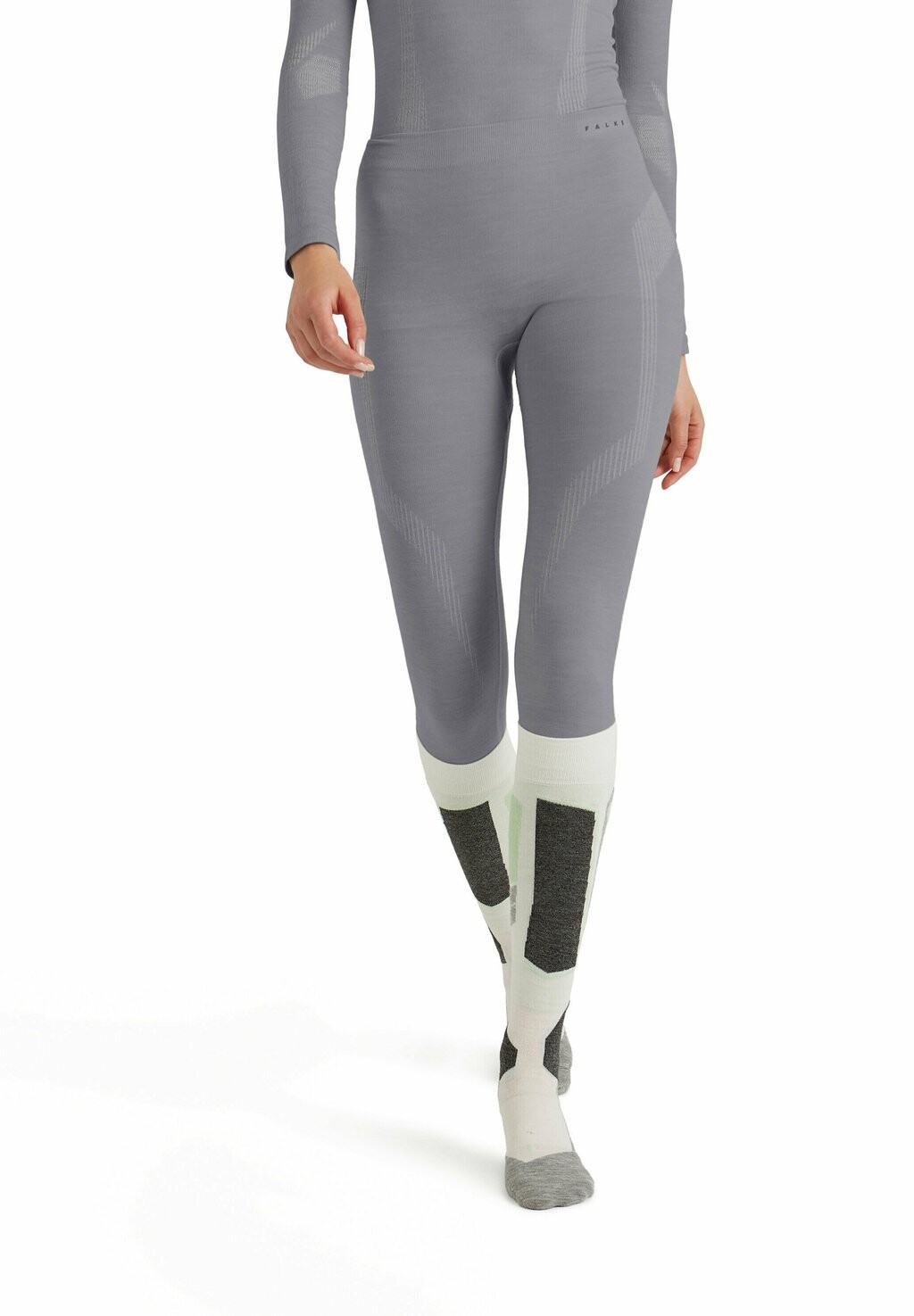 

Кальсоны Wool-Tech Functional Underwear For cold to very cold conditions FALKE, цвет grey heather