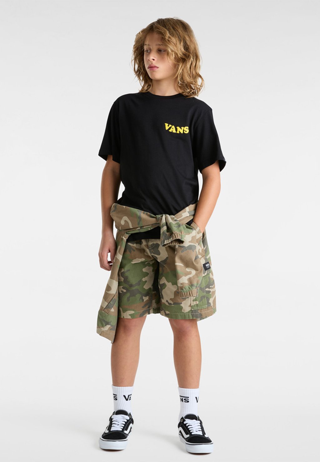 

Футболка с принтом HASTA LA SHAKA Vans, черный