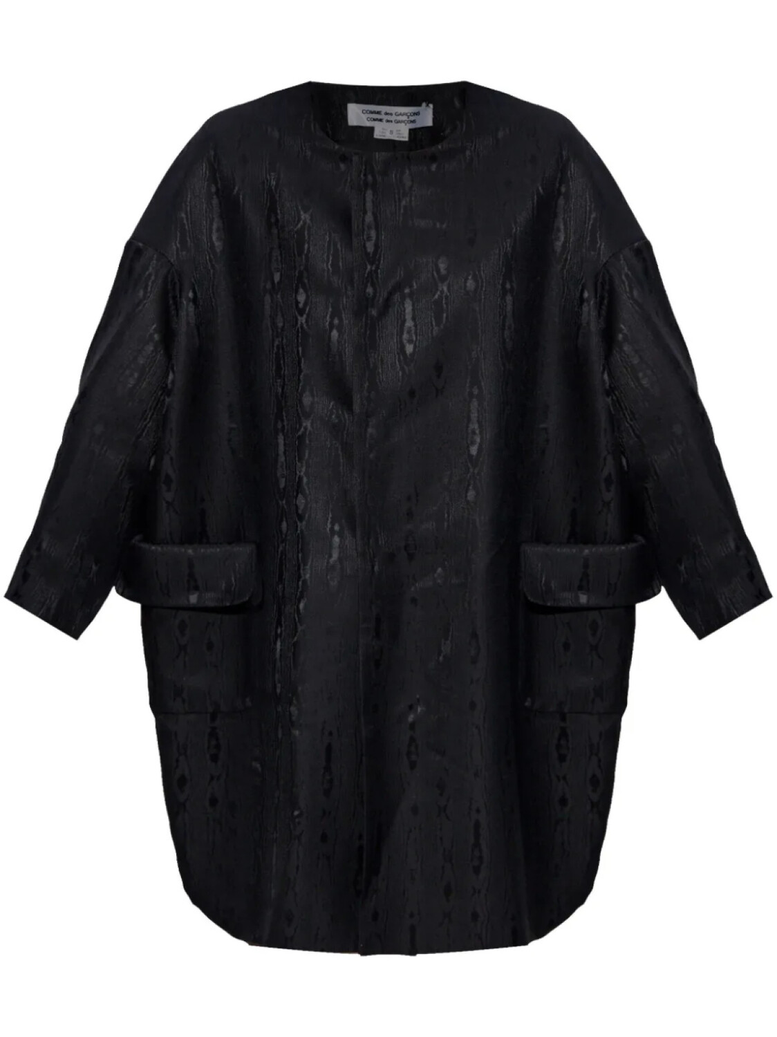 

Comme Des Garçons Пальто из смесового шелка Comme Des Garçons Comme Des Garçons Comme Des Garçons, черный