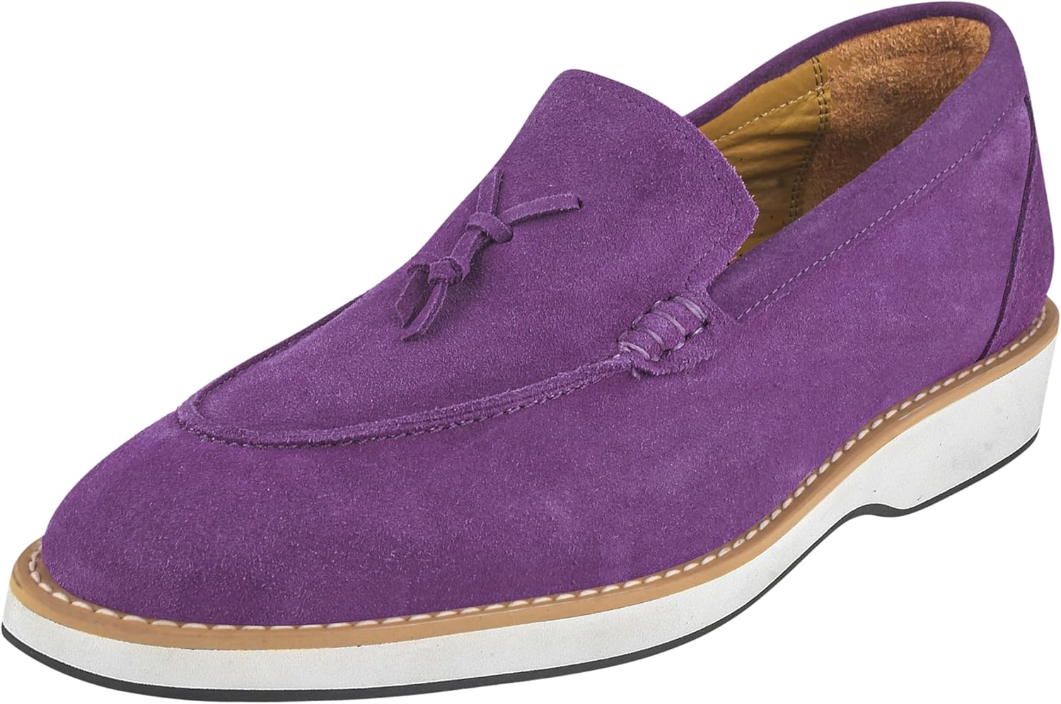 

Мужские лоферы LIBERTYZENO Penny из натуральной кожи для взрослых, удобные слипоны на Рождество, фиолетовый