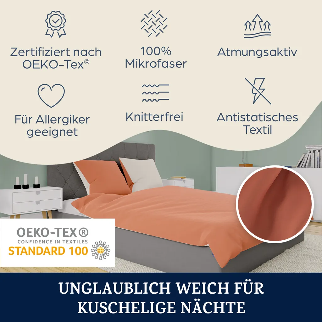 

Постельное белье Sleepwise, оранжевый