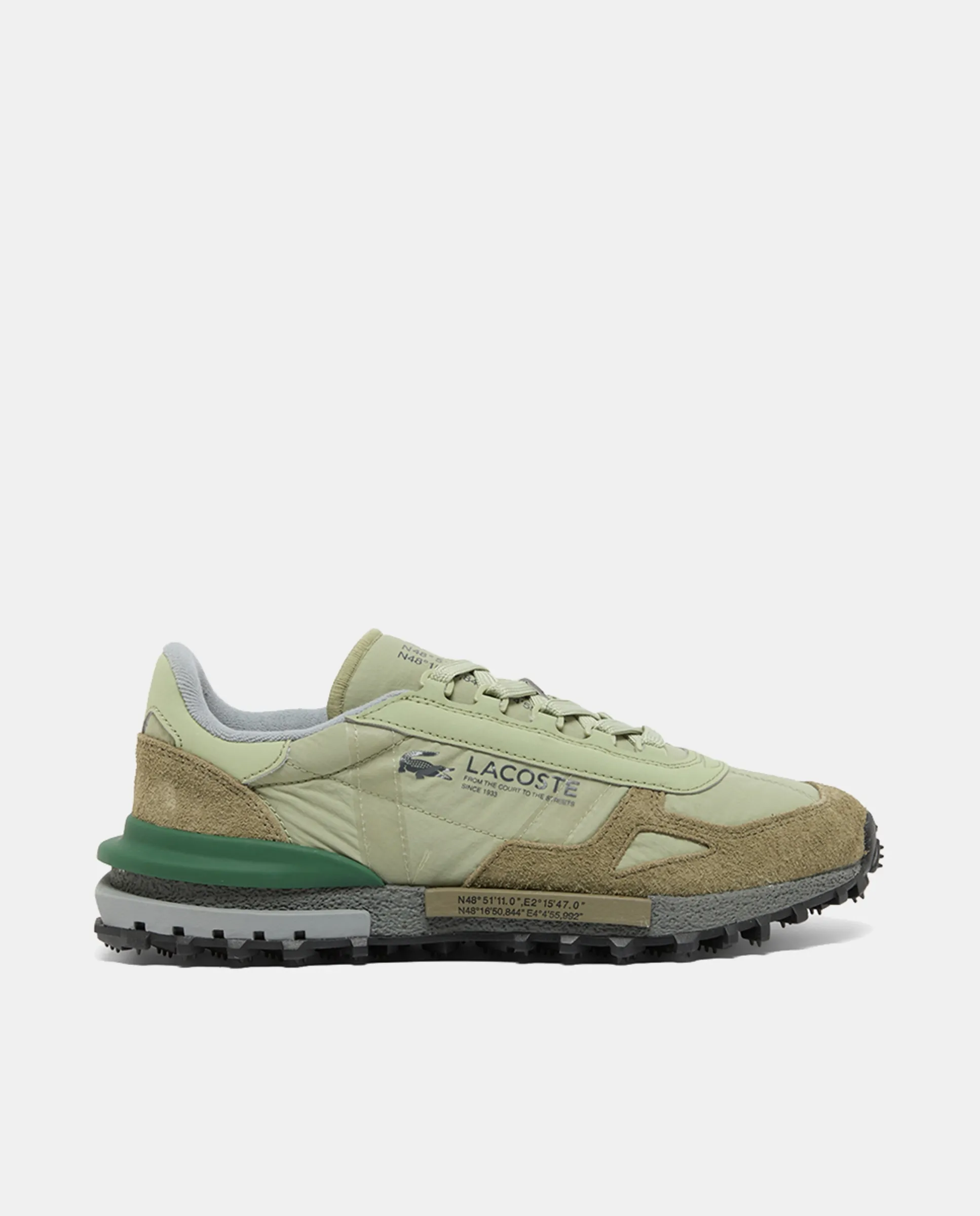 

Элитные мужские кроссовки Lacoste, зеленый