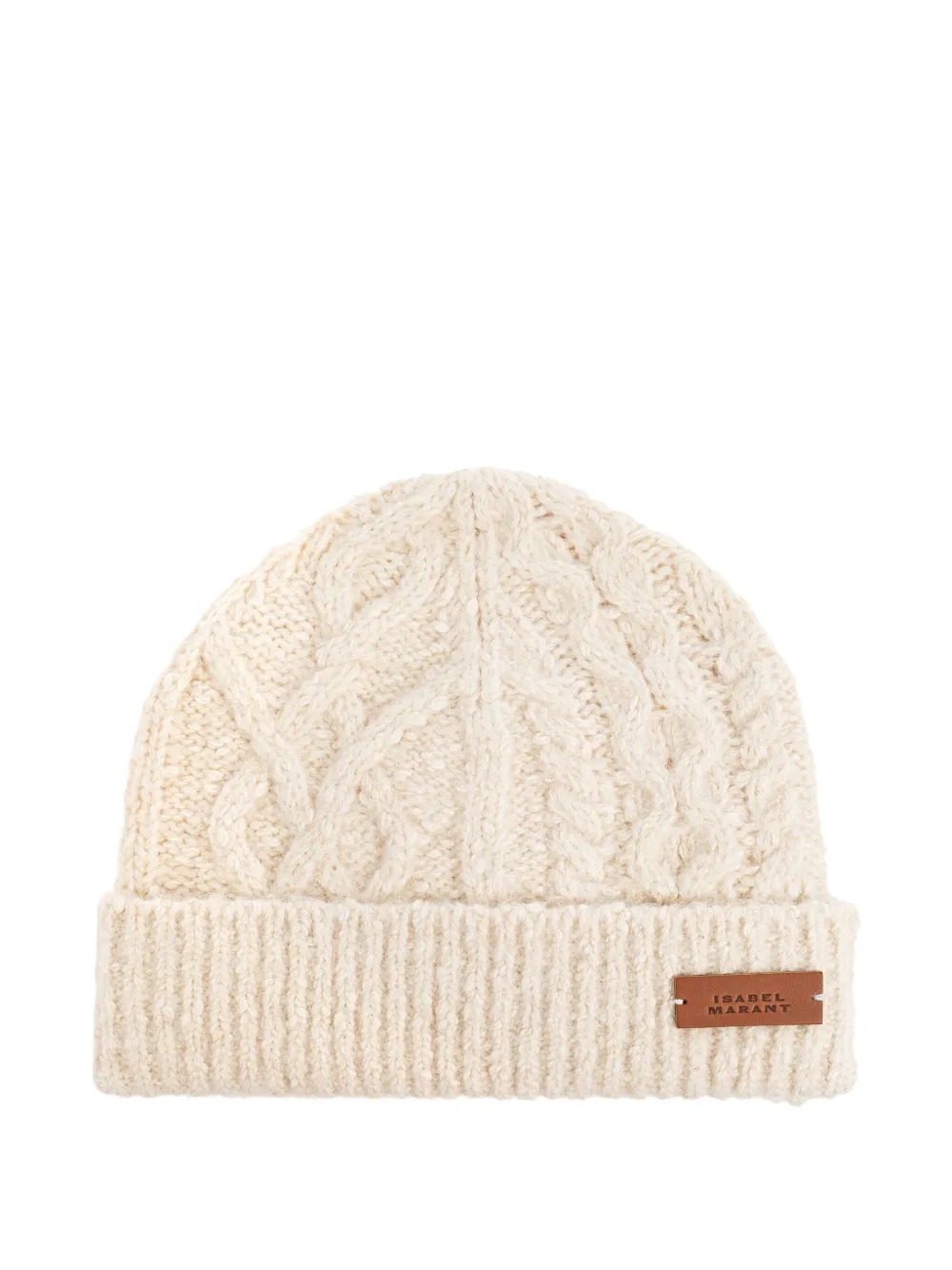 

Шапка-бини с косами ISABEL MARANT, нейтральный