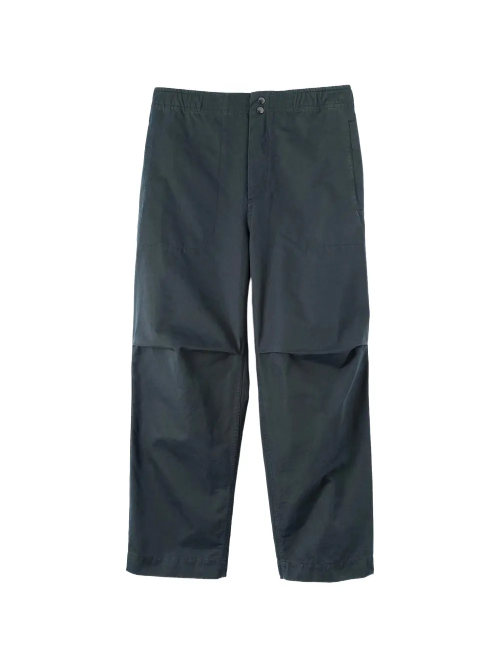 

Брюки на кнопках с эластичным поясом Margaret Howell, синий