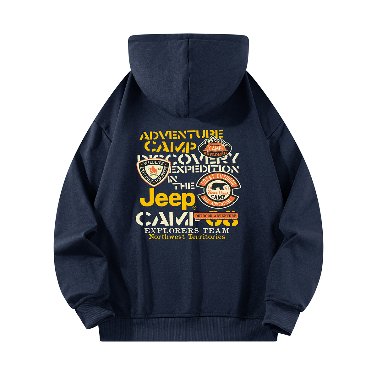 

Свитшот унисекс Jeep, черный