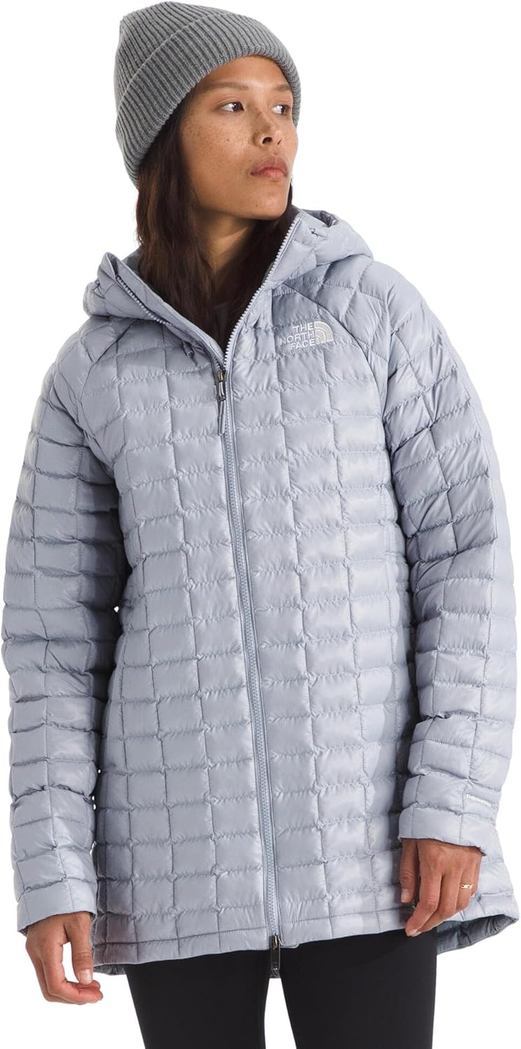 

THE NORTH FACE Женская парка Thermoball с капюшоном | Высокообъемный утеплитель, защита от ветра и влаги, Blue Flax