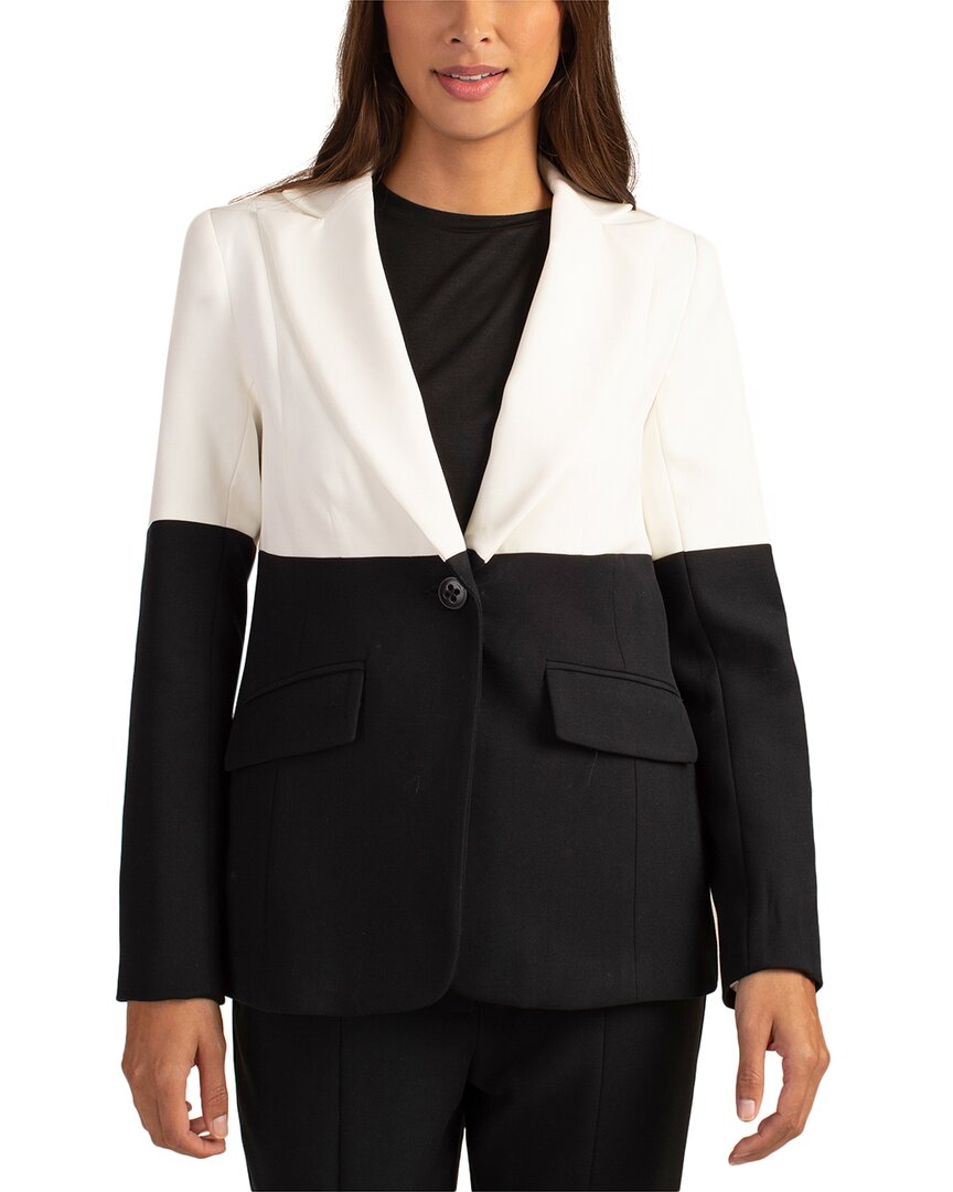 

Куртка Trina Turk Mira, цвет winter white/black