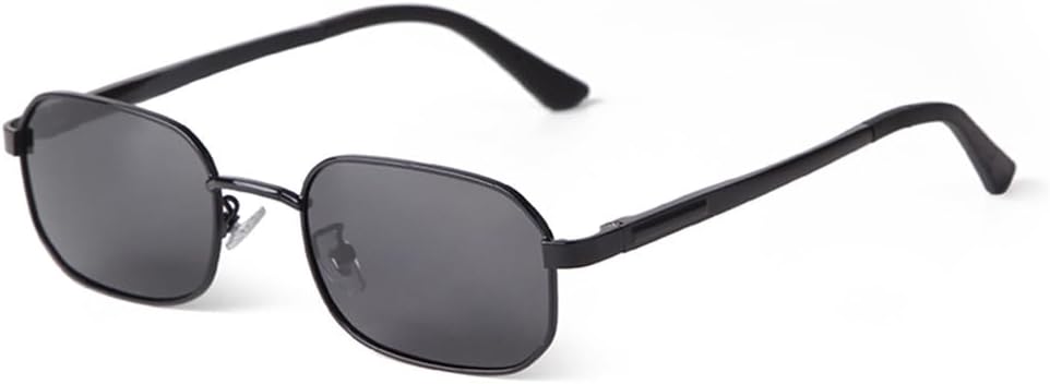 

Металлические маленькие солнцезащитные очки для мужчин и женщин в стиле ретро с пружинным шарниром, поляризованные солнцезащитные очки TAC, зеленые очки для вождения VFDHN, C1