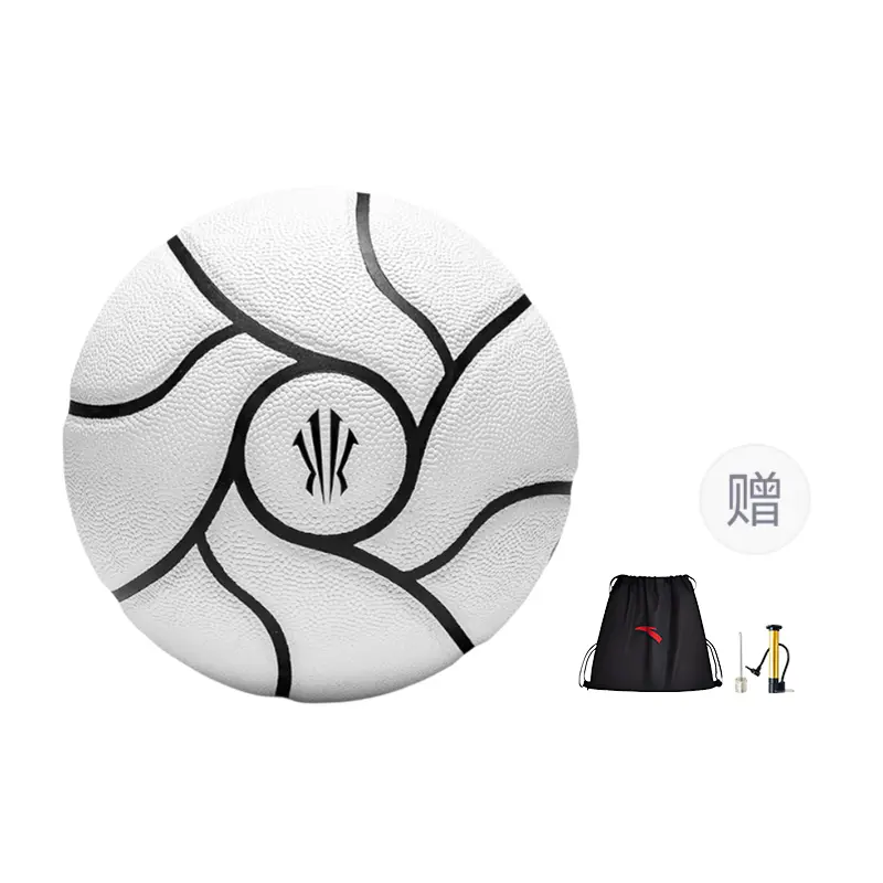 

ANTA Дух эликсир irving коллекция pu баскетбольный мяч белый черный размер 7 тренировка соревнования unisex китай