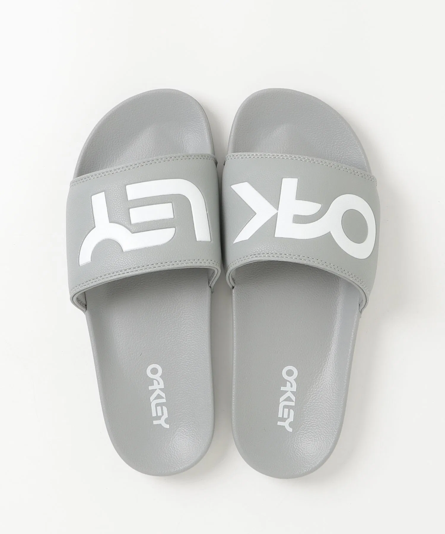 Мужские сланцы OAKLEY B1B SLIDE 2.0 серые — фото 4
