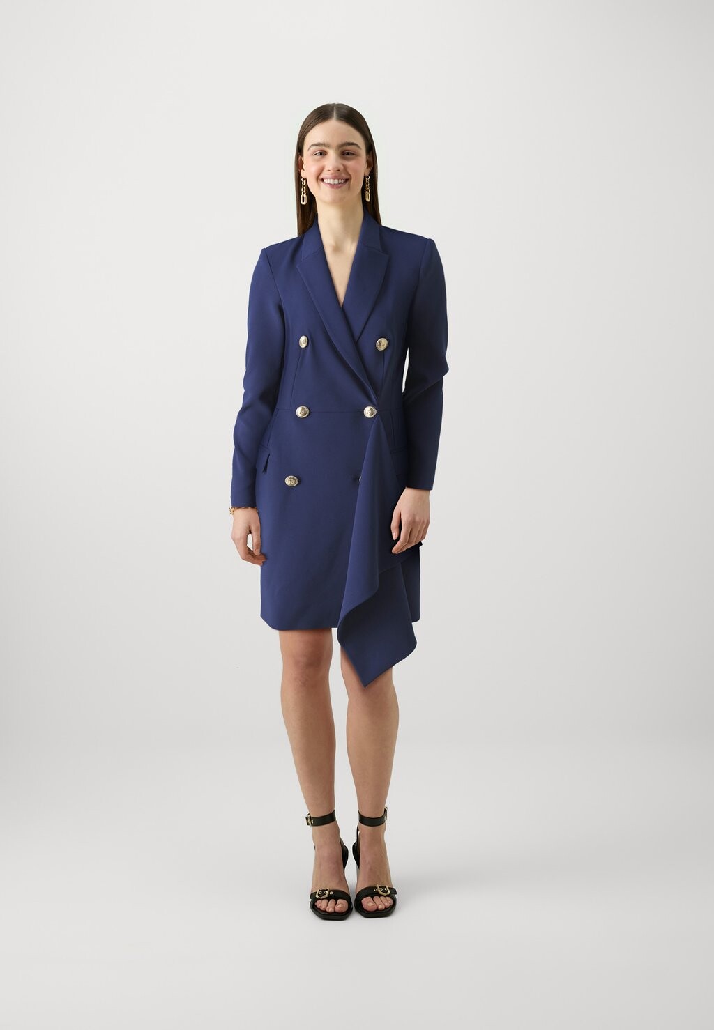 

Коктейльное платье / вечернее платье WOMENS DRESS Elisabetta Franchi, темно-синий