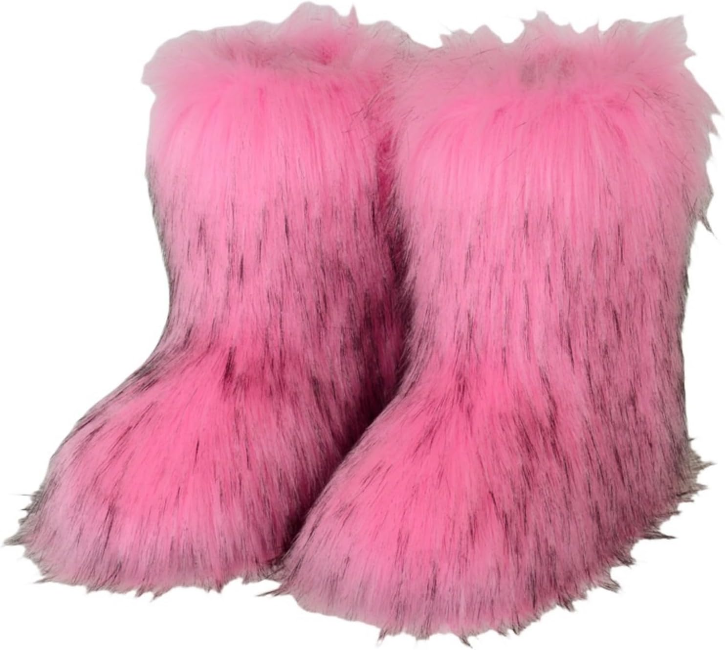 

Меховые ботинки для женщин, ботинки средней длины с искусственным мехом для мужчин, пушистые зимние ботинки для снега, унисекс, теплые, удобные, уличные, на плоской подошве, модные ботильоны Y2K, легкие, для улицы и дома, модные ботинки Generic,...