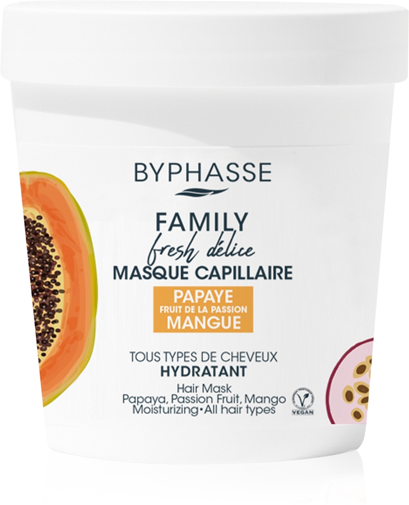 

Маска Fresh Délice для всех типов волос Byphasse, 250 мл