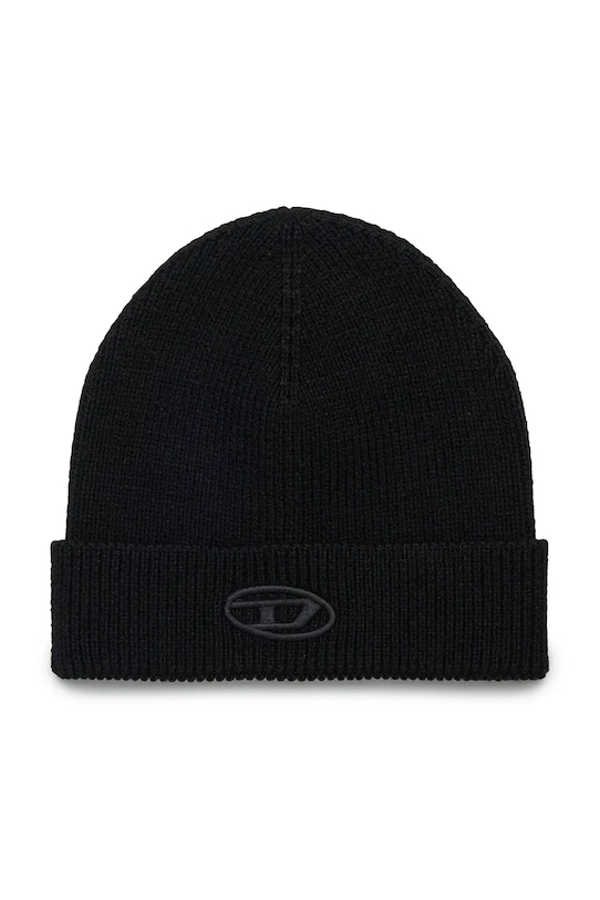 

Детская шерстяная шапка FKCODERFULLYC HAT Diesel, черный