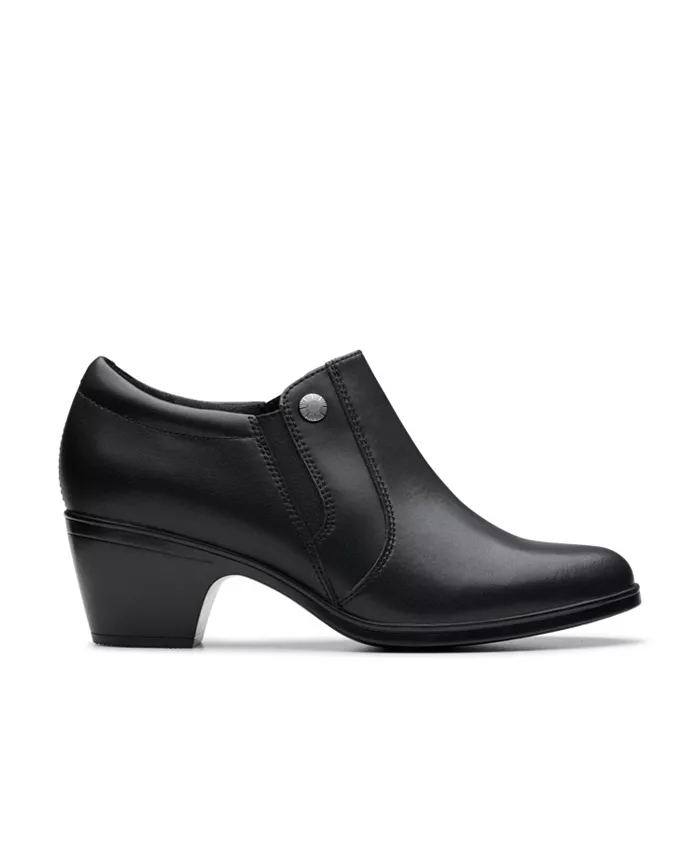 Эмили 2 Рейна Утепленные Ботильоны на Плоской Подошве Clarks, черный — фото 2