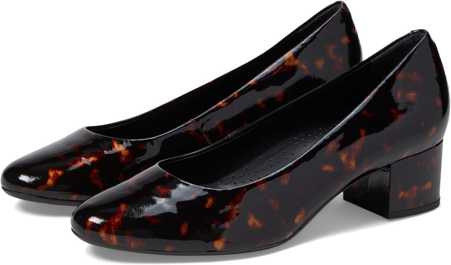 

Туфли Broad Street Pump Marc Joseph New York, цвет Tortoise Patent