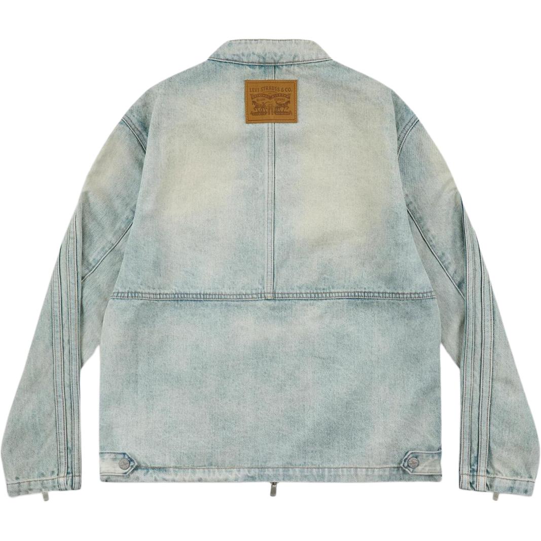 Levis Куртка Good Bai X GOOD BAI мужская светло-голубая, Light Blue — фото 4