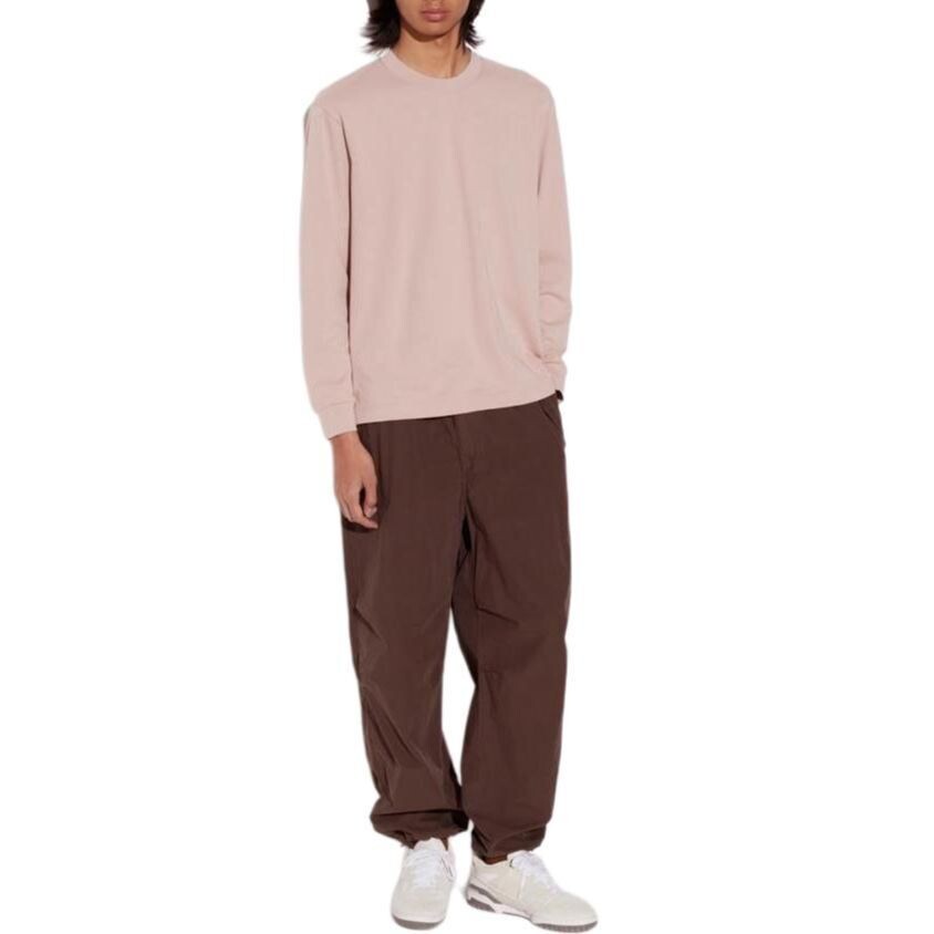 Футболка U Collection мужская персиково-розовая Uniqlo, розовый — фото 3