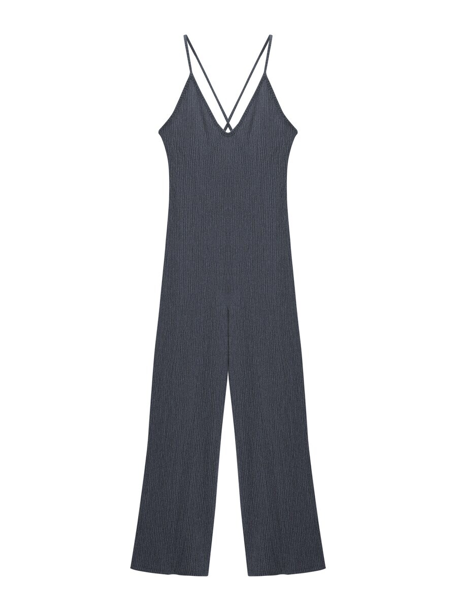 

Комбинезон Pull&Bear Jumpsuit, темно-серый