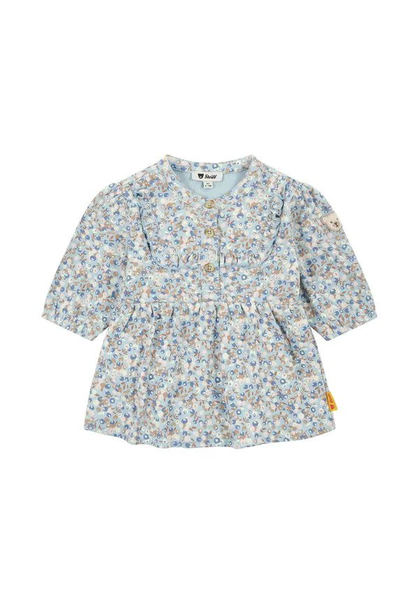 Трикотажное платье langarm nordicland gefüttert Steiff, Cashmere Blue