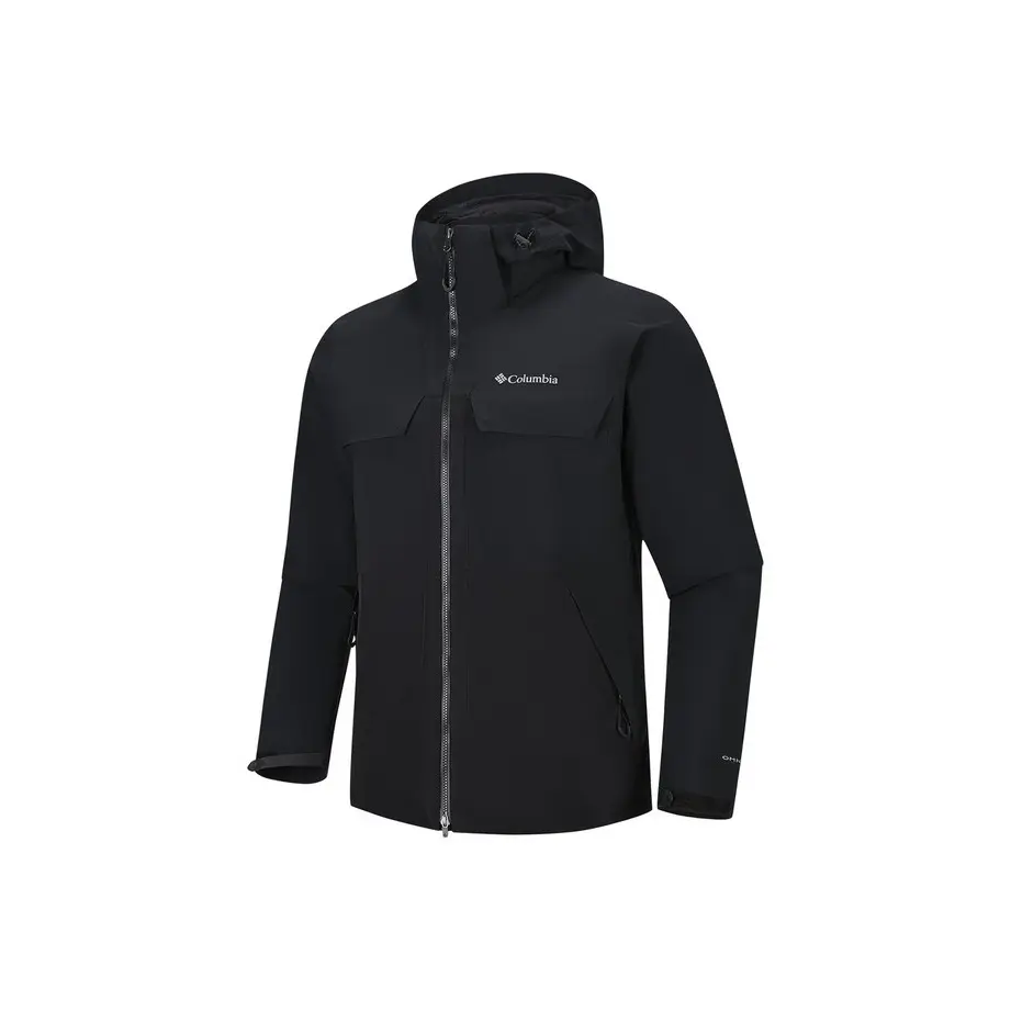 

Ветровка для походов мужская Waterproof And Windproof Columbia, 010 черный
