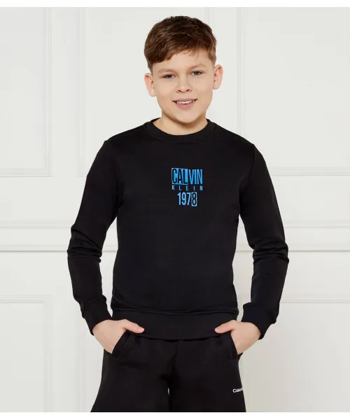 

Толстовка Regular fit Calvin Klein Jeans, черный