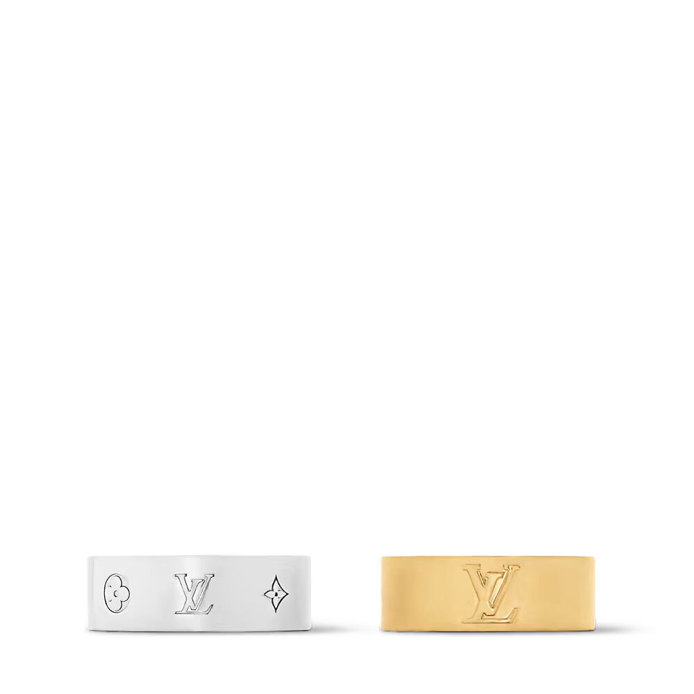 

Набор из 2 колец LV Instinct Louis Vuitton, золотой