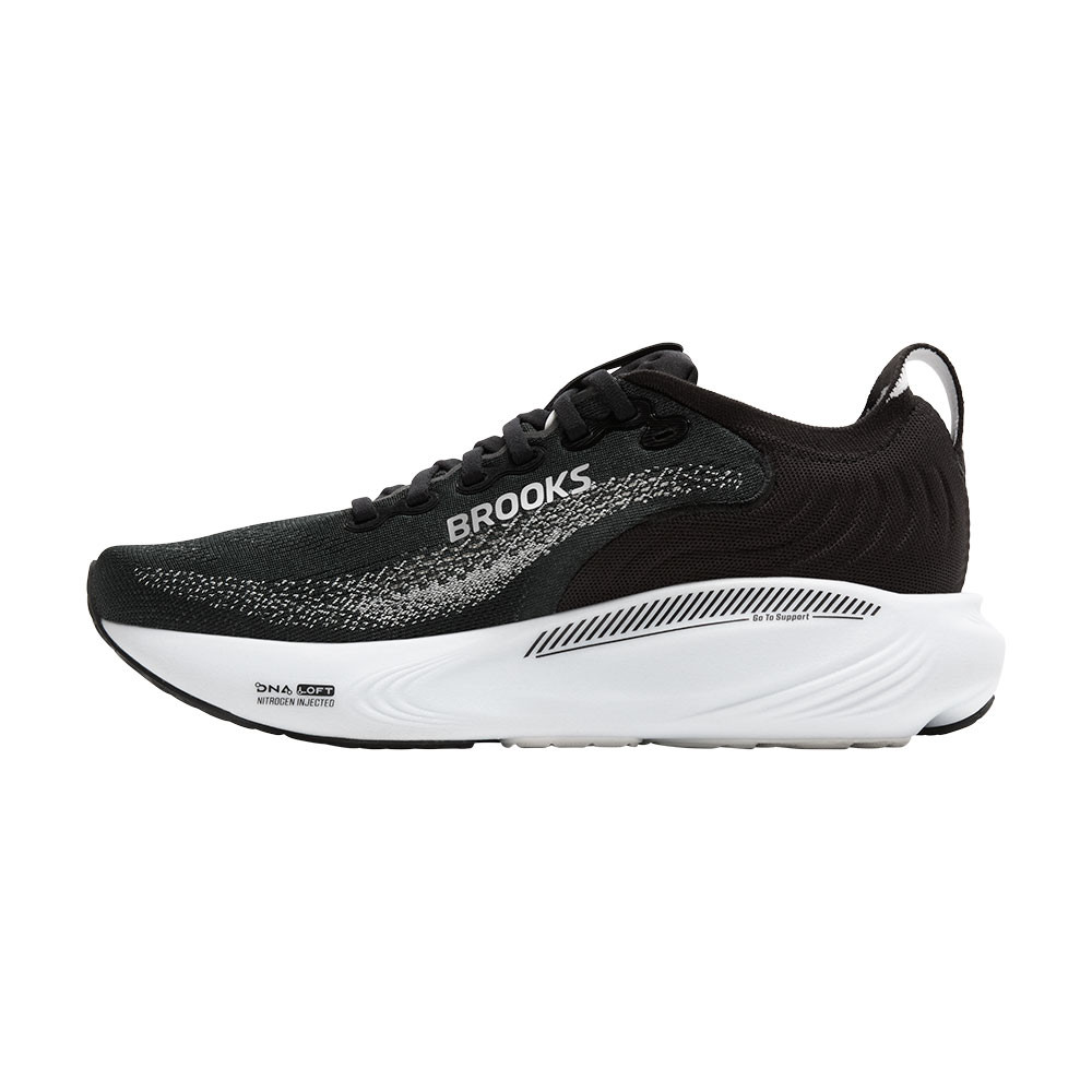 Кроссовки для бега Brooks Adrenaline GTS 25 (мужские), Black/Grey/White — фото 3