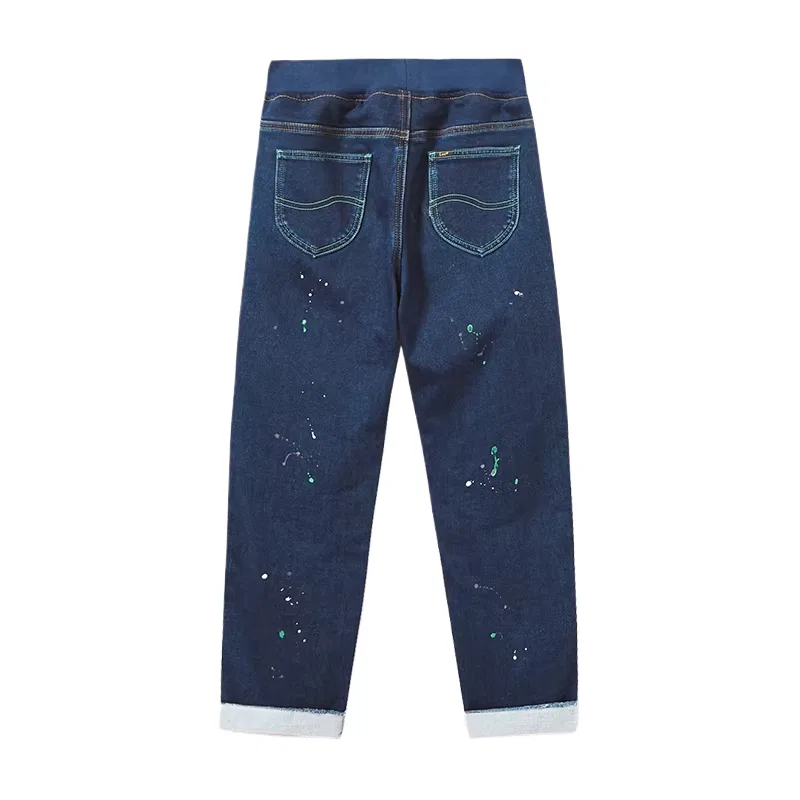 Джинсы Thickness LEE KIDS, Dark Blue — фото 3