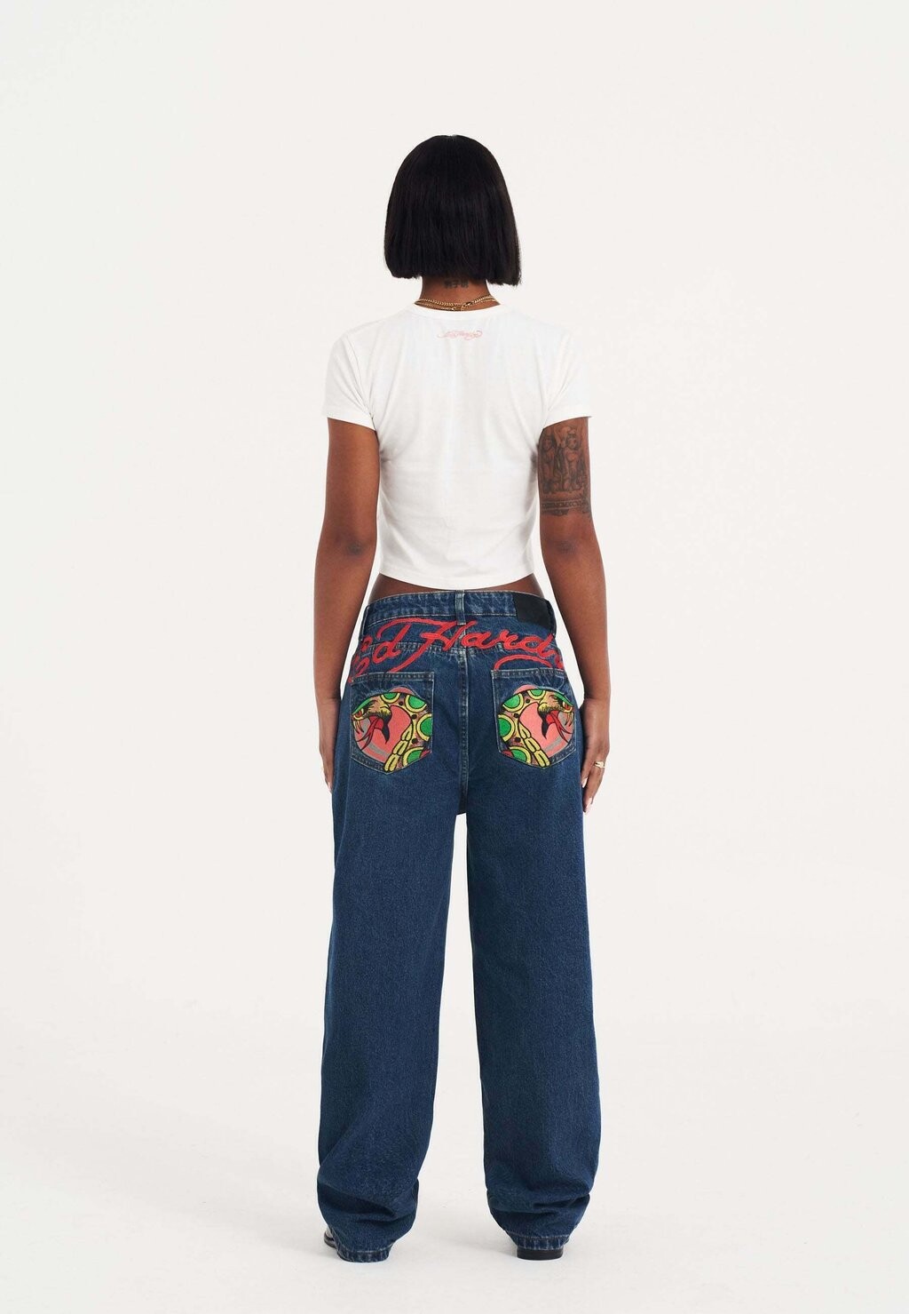 

Футболка с принтом LUCKY ANCHOR Ed Hardy, белый