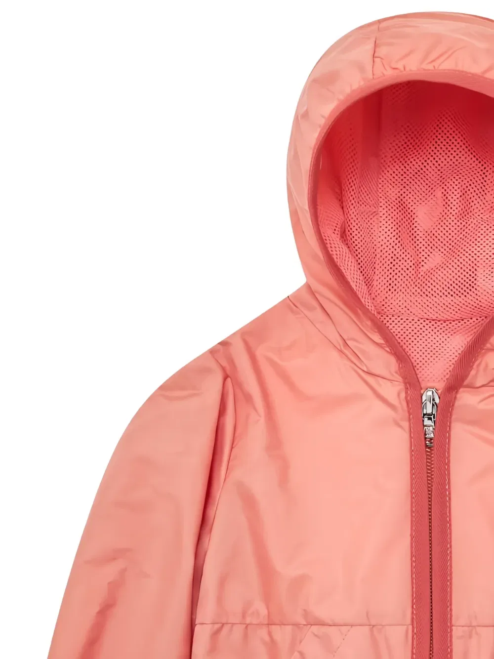 Куртка на молнии с капюшоном Moncler Enfant, оранжевый — фото 3