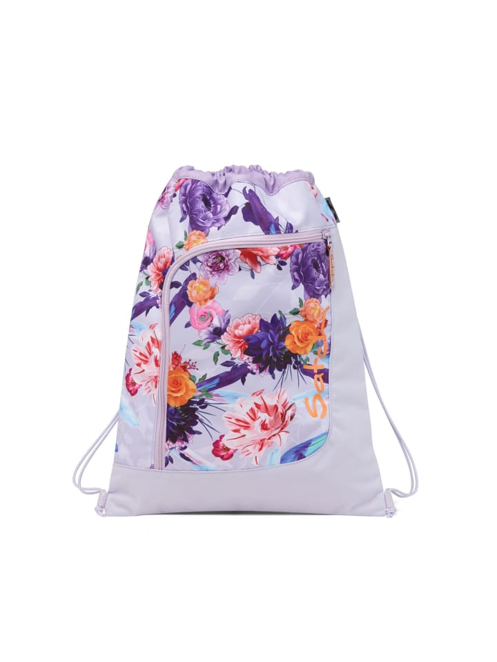 

Satch Спортивная сумка Endless Bloom фиолетово-розового цвета