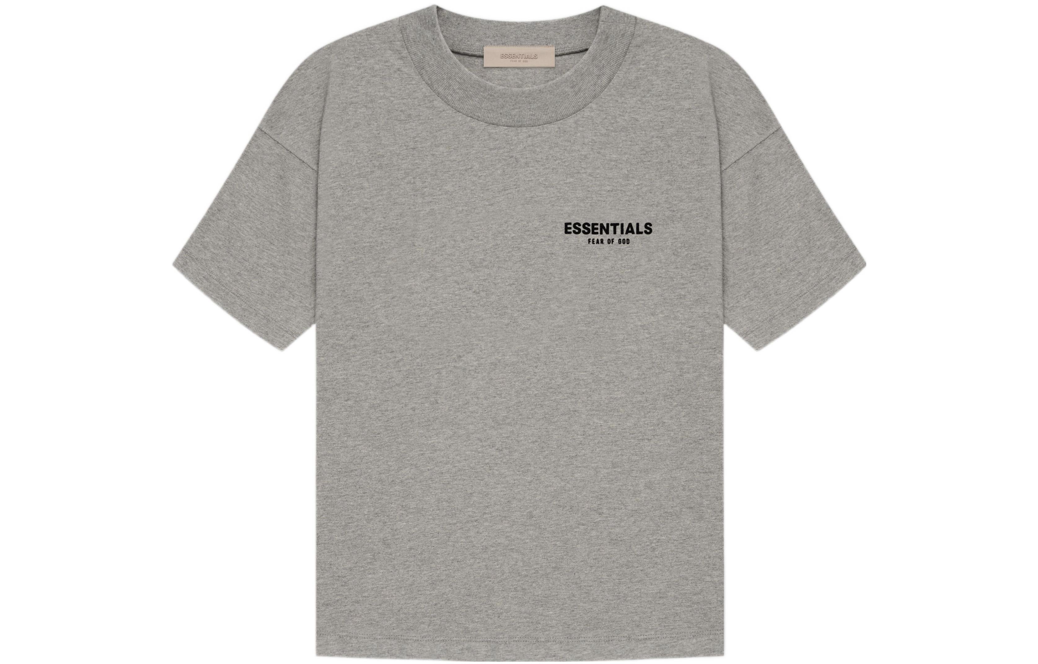 Футболка Fear of God Essentials SS22 Tee 'Dark Oatmeal' FOG-SS22-556, серый — фото 3