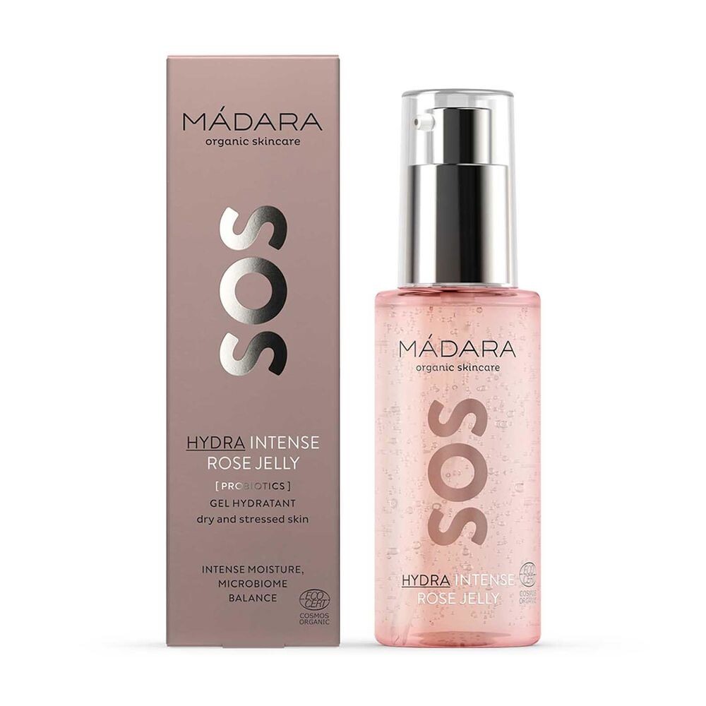

Увлажняющий крем для ухода за лицом Sos gel hidratante rose jelly Mádara organic skincare, 75 мл