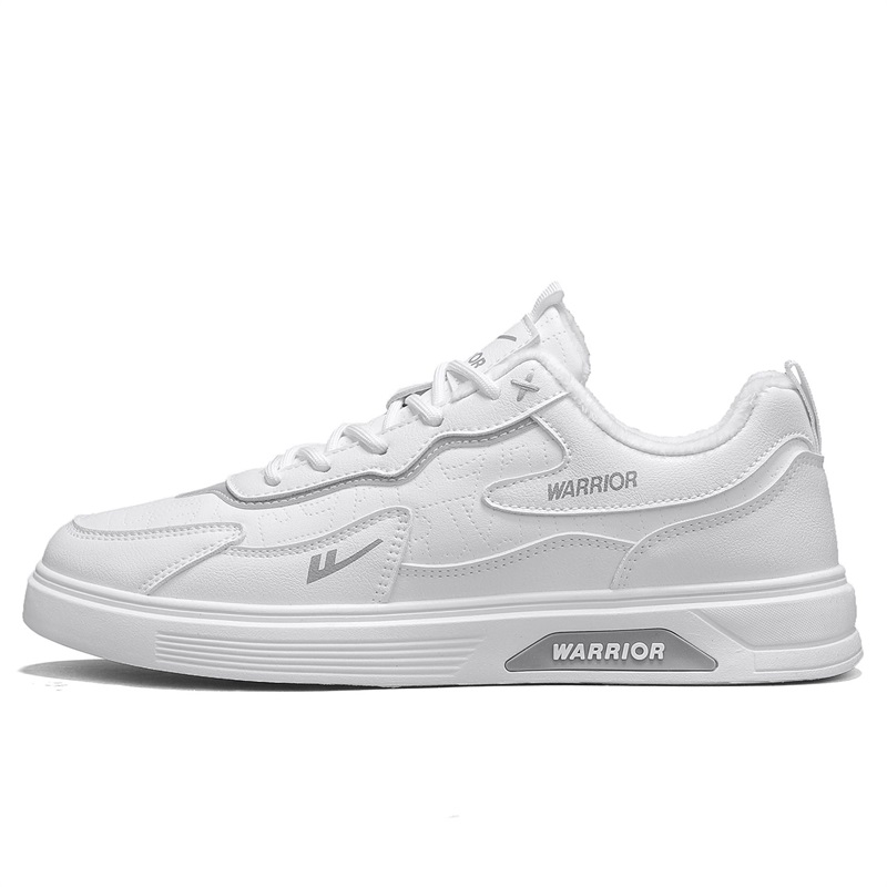 

WARRIOR Термобаланс покрытия низкие скейтборд кроссовки мужские White Gray