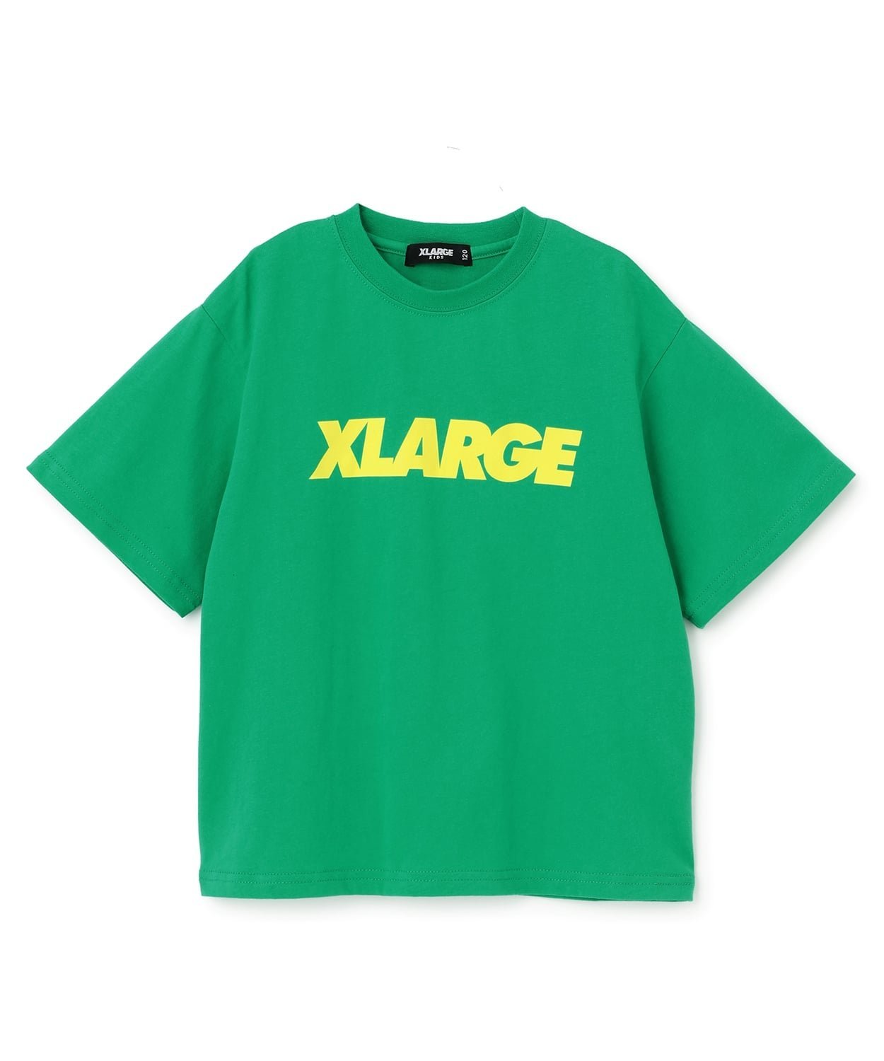 Стандартная футболка с коротким рукавом и логотипом XLARGE KIDS, Green