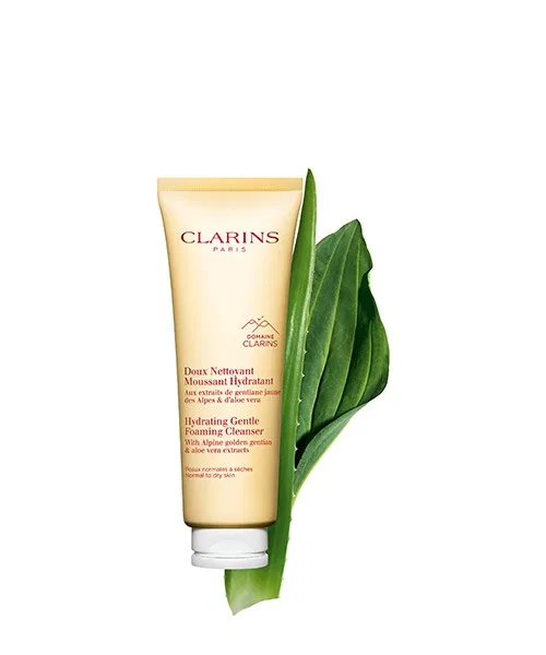 Гель для умывания Clarins — Очищающая пенка для лица Gentle Foaming Cleanser Normal to Dry Skin, 125 мл