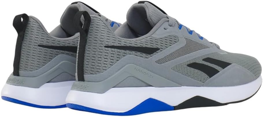 Мужские кроссовки Reebok Nanoflex Tr 2.0, черный/синий/серый — фото 2
