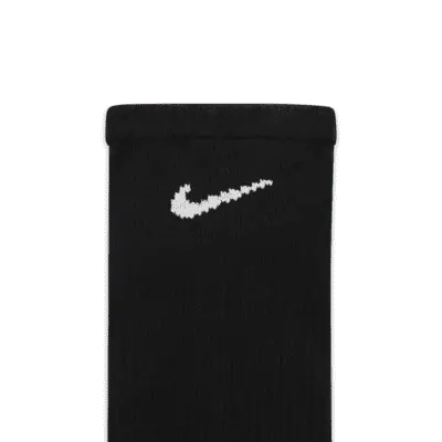 Носки Nike Everyday Plus Cushioned Training No-Show (6 шт), черный/белый — фото 4